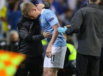 Kevin De Bruyne suffers facial fractures in Champions League Final, doubtful for Euro 2020