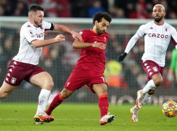 Liverpool Defeat Aston Villa 1-0 as Mohamed Salah’s Second-Half Penalty Denied Steven Gerrard a Win in his Return to Anfield