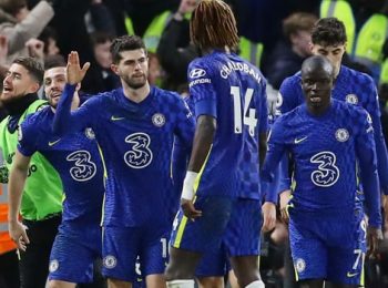 Chelsea-Liverpool Finish in 2-2 Draw at Stamford Bridge
