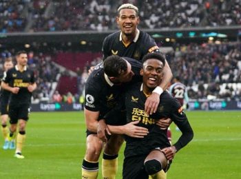 Newcastle United Get a Point Against West Ham in East London, Finish in a 1-1 Draw