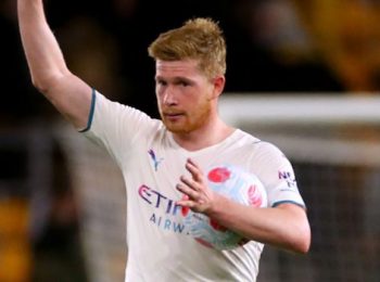Kevin De Bruyne hits four goals in Manchester City’s win against Wolves