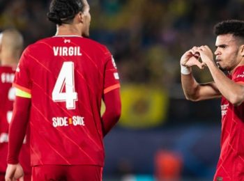 Liverpool defender Virgil Van Dijk heaps praise on Luis Diaz after winning 3-2 against Villarreal