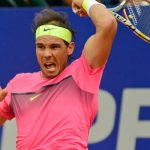 Rafael Nadal saves four match points to go past David Goffin