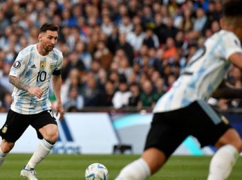 Messi steals the show with five goals against Estonia